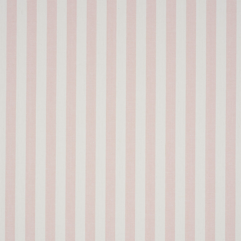 Schumacher Wallpaper 5010250 Linen Stripe Blush