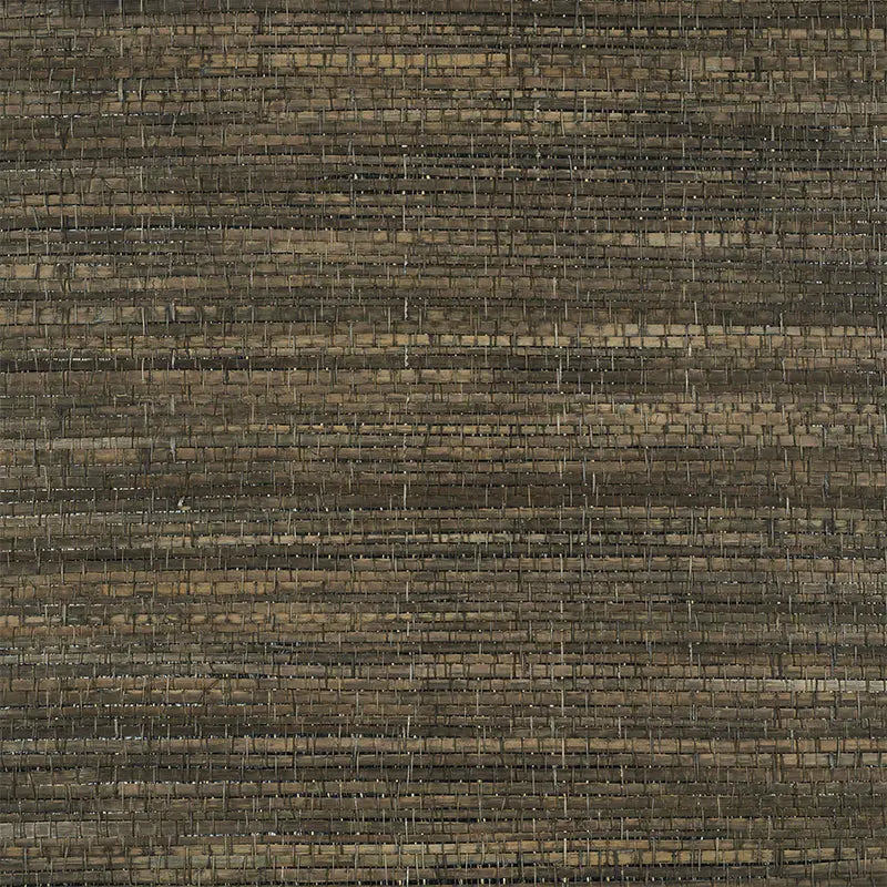 Schumacher Wallpaper 5010261 Palm Weave Bark