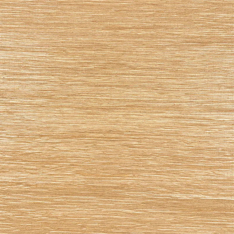 Schumacher Wallpaper 5010282 Metallized Flax Brass