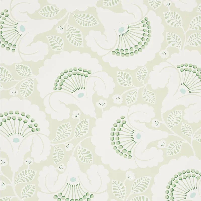 Schumacher Wallpaper 5010370 Jackie Leaf