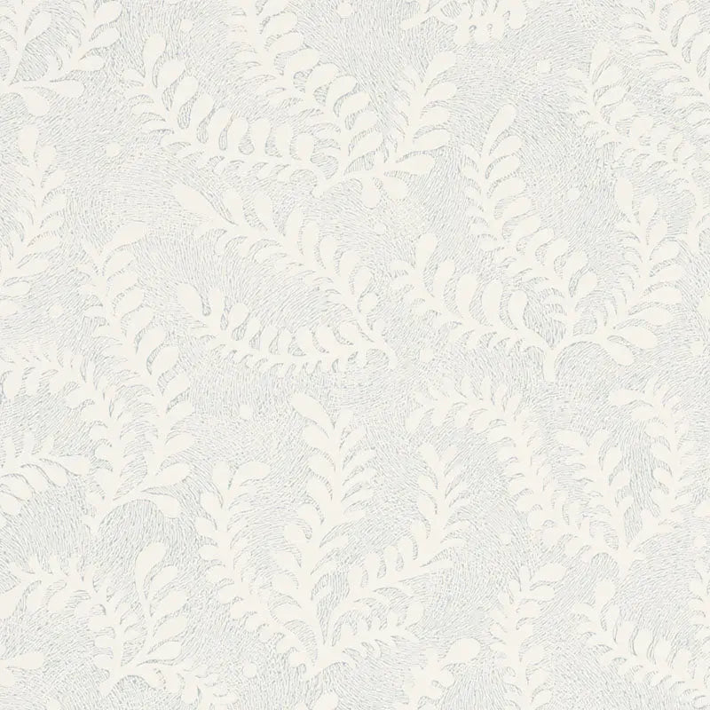 Schumacher Wallpaper 5010382 Etched Fern Sky