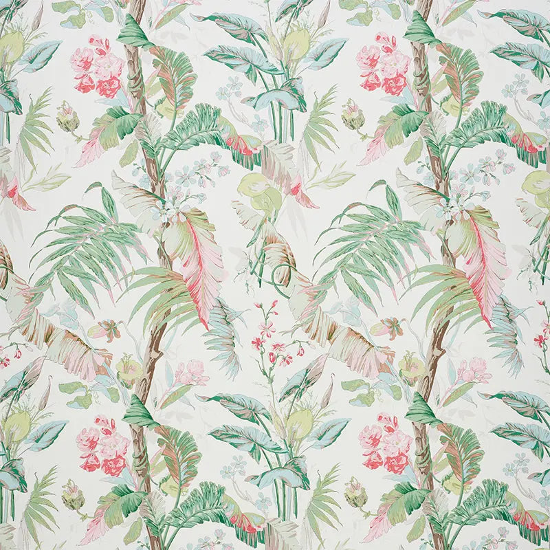 Schumacher Wallpaper 5010481 Tropique Blush