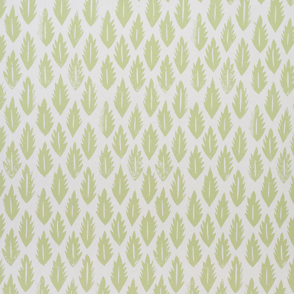 Schumacher Wallpaper 5011150 Leaf Grass Green