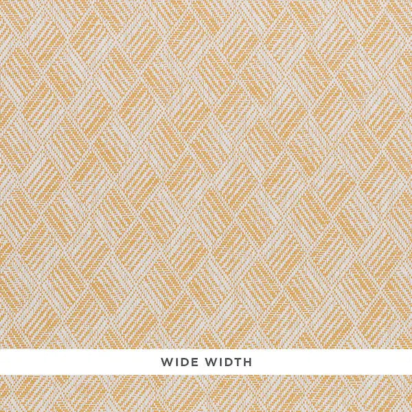 Schumacher Wallpaper 5011261 Ashberg Paperweave Yellow