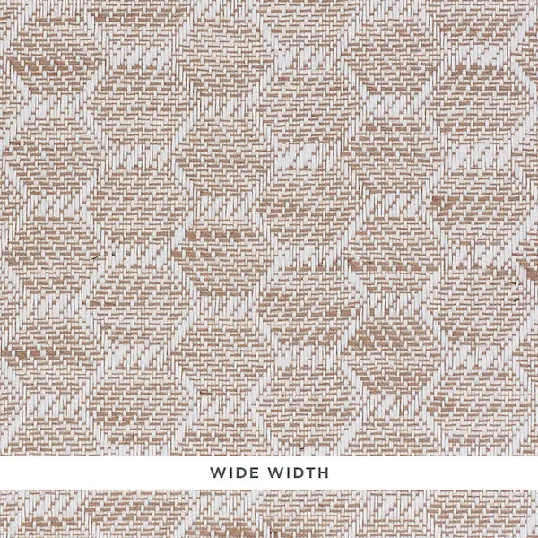 Schumacher Wallpaper 5011290 Abaco Linen Paperweave Natural