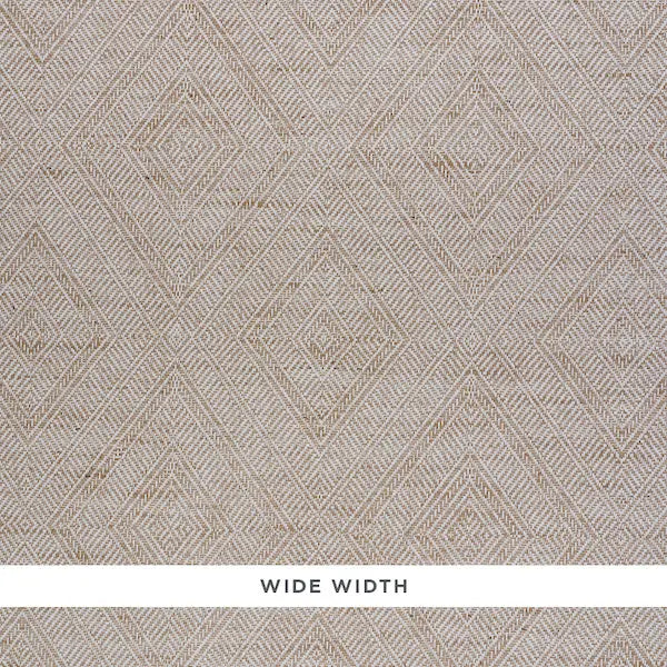 Schumacher Wallpaper 5011310 Oxnard Linen Paperweave Natural