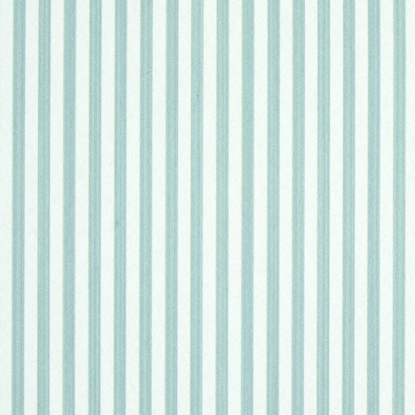 Schumacher Wallpaper 5011863 Edwin Stripe Narrow Seaglass