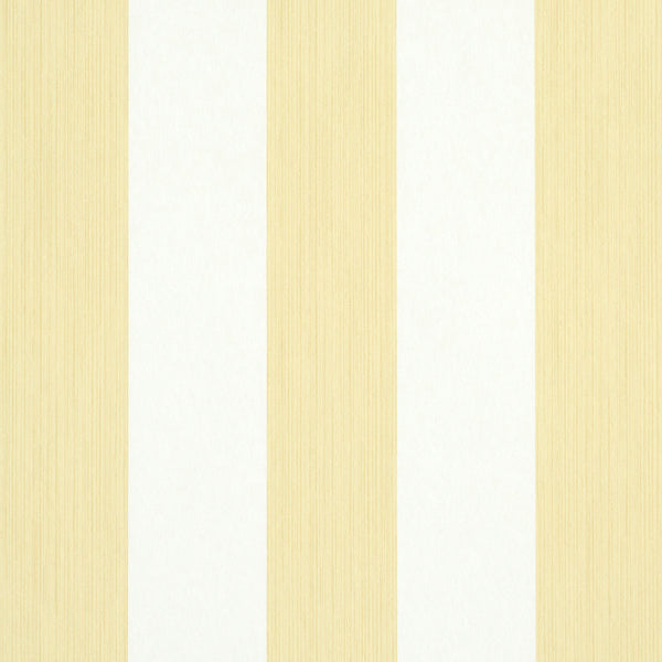 Schumacher Wallpaper 5011910 Edwin Stripe Wide Buttercup