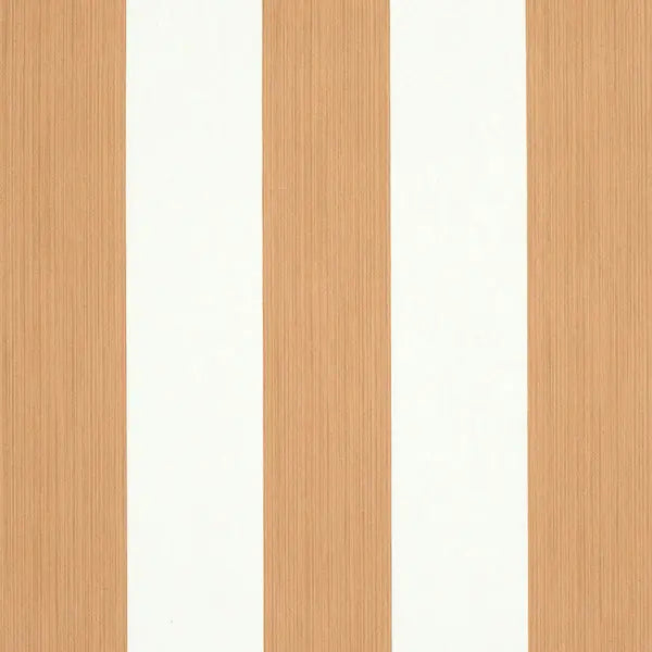 Schumacher Wallpaper 5011913 Edwin Stripe Wide Butternut