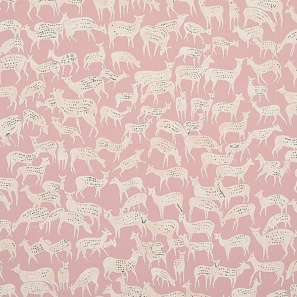 Schumacher Wallpaper 5012491 Fauna Dusty Pink