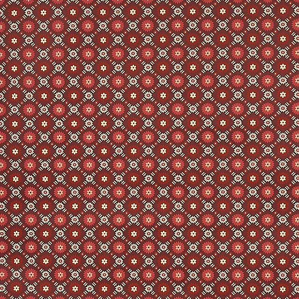 Schumacher Wallpaper 5012842 Larissa Burgundy