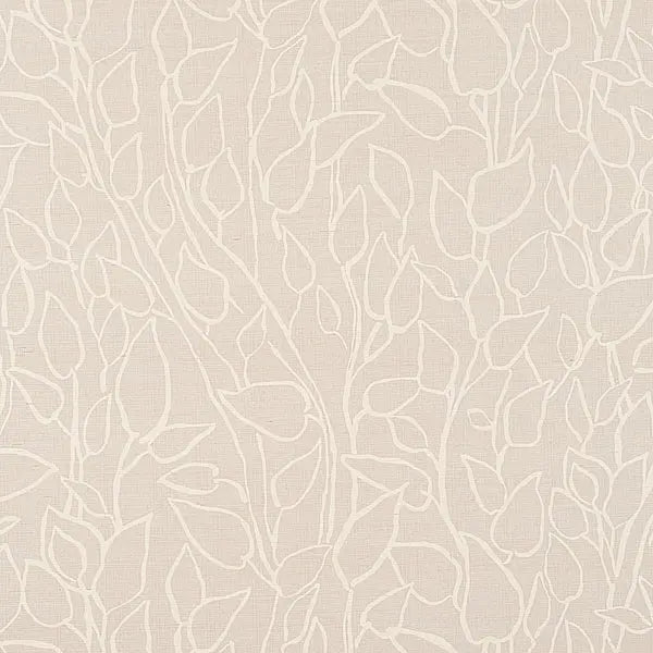 Schumacher Wallpaper 5013040 Solandra Vine Sisal Grey