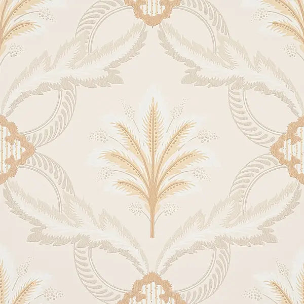 Schumacher Wallpaper 5013151 Front Waltz Grey & Gold