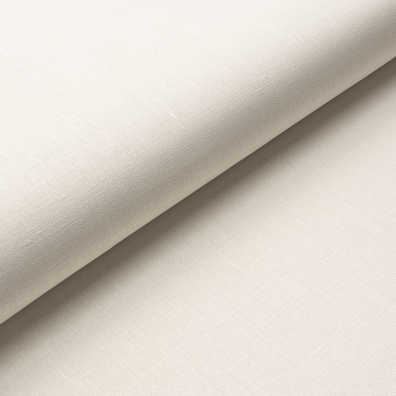 Schumacher Wallpaper 5014520 Performance Linen Wallcovering Ivory