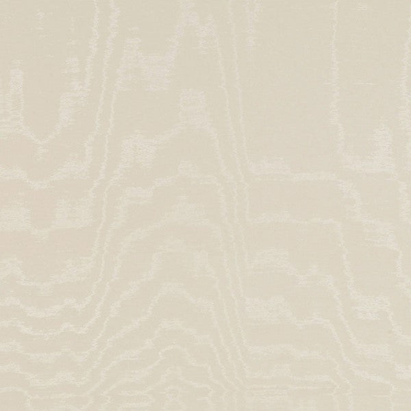 Schumacher Fabric 51920 Aria Moire Ecru