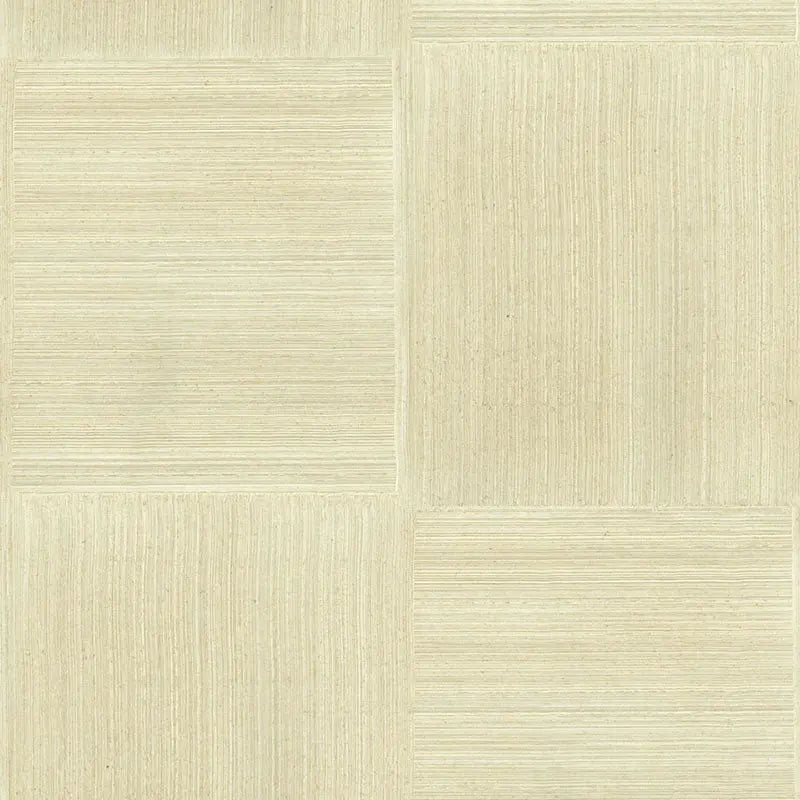 Schumacher Wallpaper 529881 Sienna Gesso Alabaster