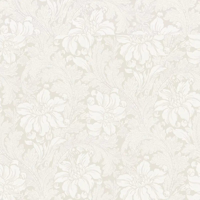 Schumacher Wallpaper 5352 Acanthus Garden Bone