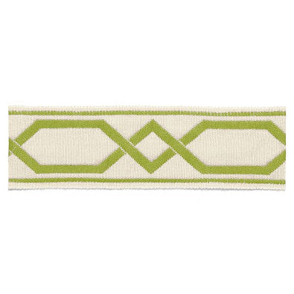 Schumacher Fabric Trim 63091 Saint Tropez Braid Kiwi