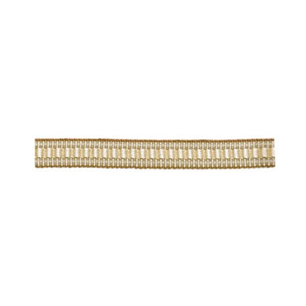 Schumacher Fabric Trim 63224 Leeds Braid Champagne