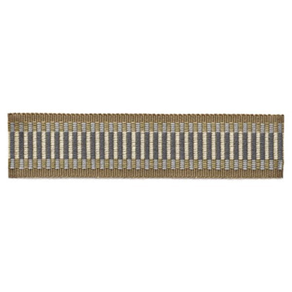 Schumacher Fabric Trim 63335 Litchfield Braid Moonstone