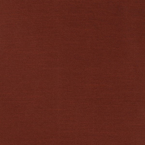 Schumacher Fabric 63860 Tiepolo Shantung Weave Terracotta