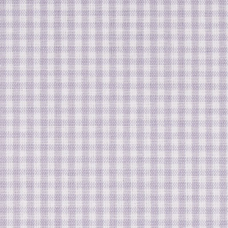 Schumacher Fabric 64648 Barnet Cotton Check Lilac
