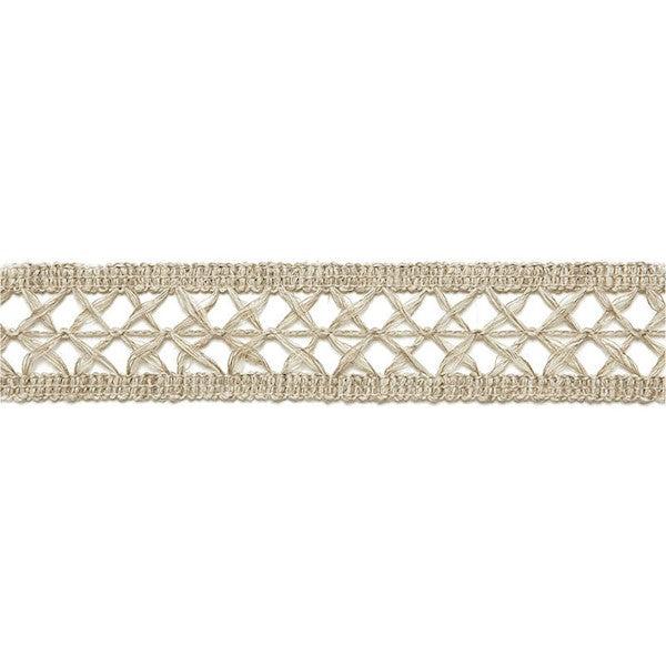 Schumacher Fabric Trim 65490 Nicole Linen Braid String