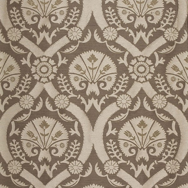 Schumacher Fabric 65772 Taza Damask Chanterelle