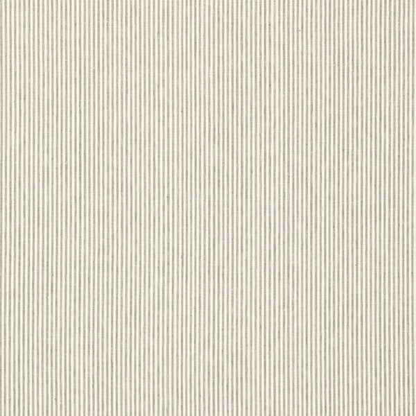 Schumacher Fabric 65980 Wesley Ticking Stripe Umber