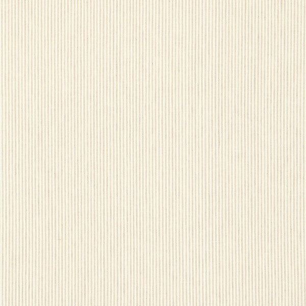 Schumacher Fabric 65982 Wesley Ticking Stripe Sand