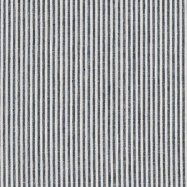 Schumacher Fabric 65987 Wesley Ticking Stripe Indigo