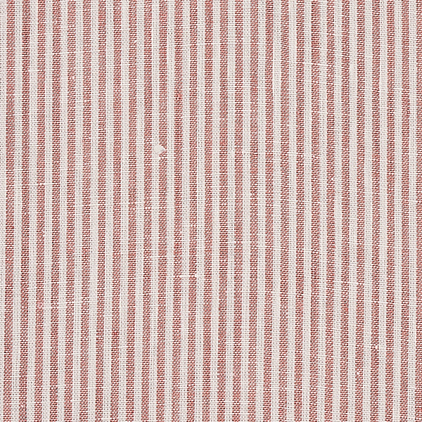 Schumacher Fabric 65988 Wesley Ticking Stripe Coral