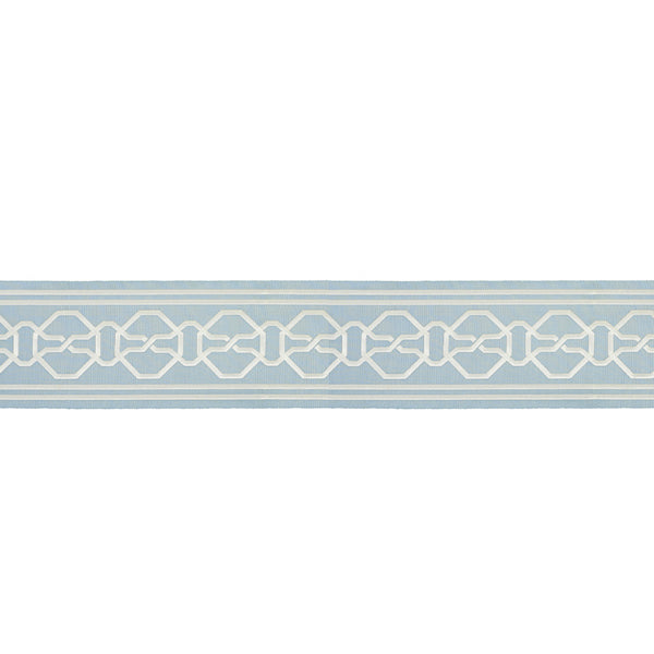 Schumacher Fabric Trim 66158 Malmaison Tape Sky