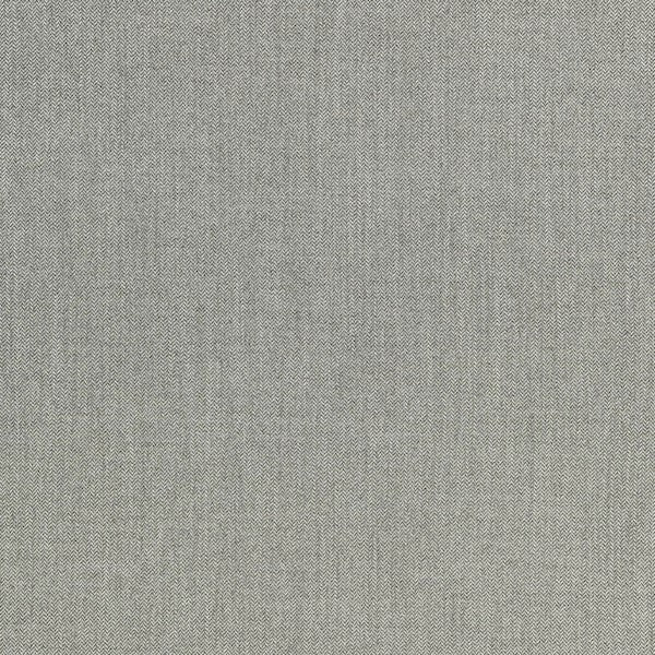 Schumacher Fabric 66792 Telluride Wool Herringbone Oxford Grey