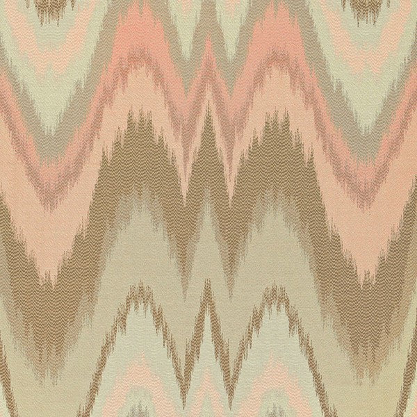 Schumacher Fabric 67171 Bargello Blush Conch