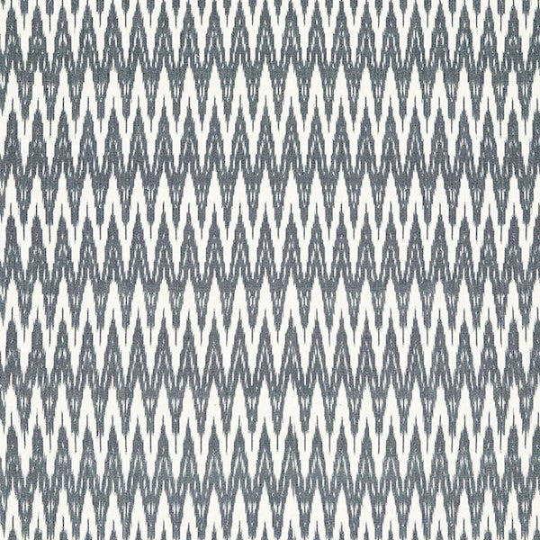 Schumacher Fabric 67492 Kilimanjaro Ikat Denim