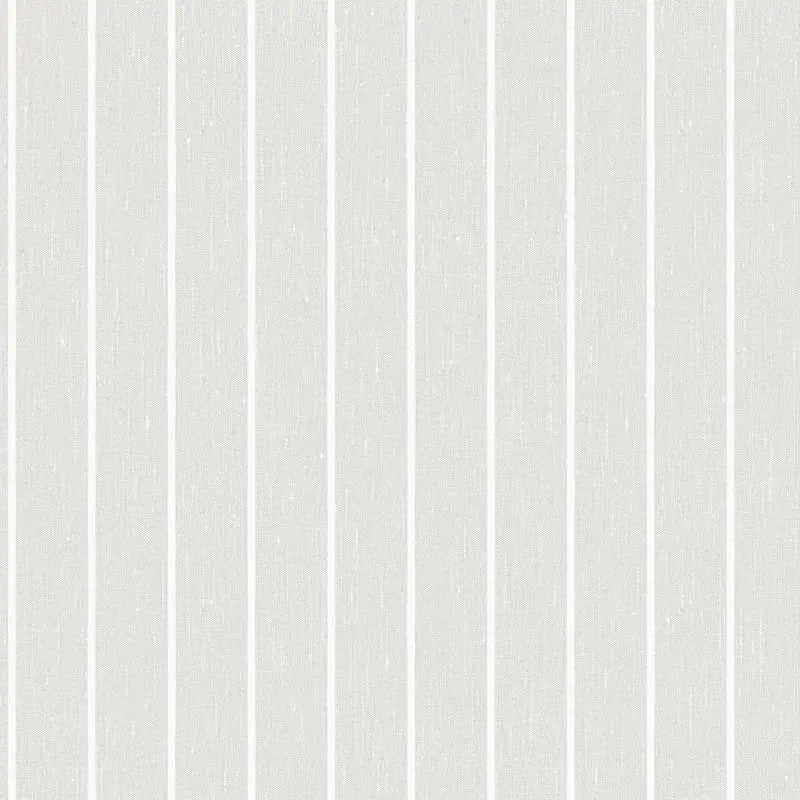 Schumacher Wallpaper 6857 Shirt Stripe Grey