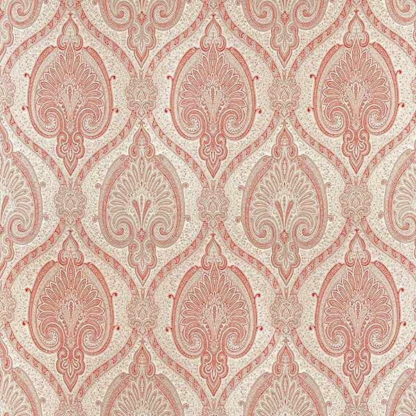 Schumacher Fabric 68922 Odalisque Cinnabar