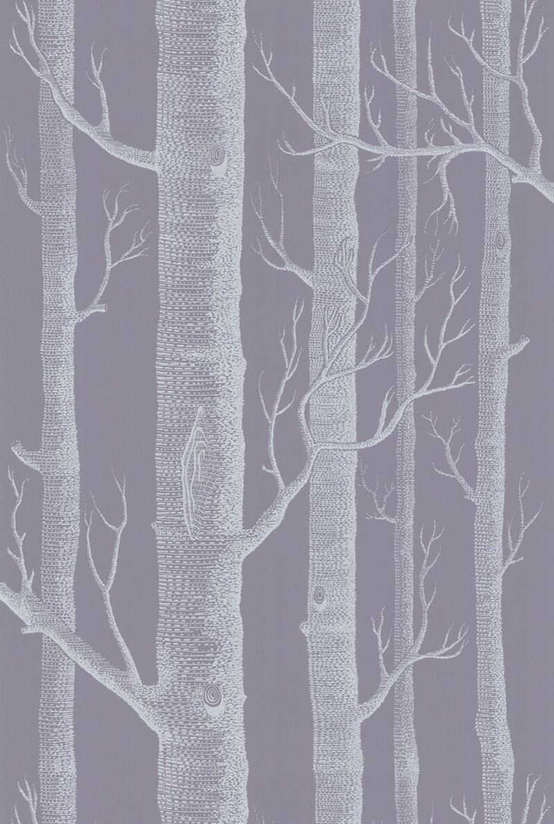 Cole & Son Wallpaper 69/12151.CS Woods Ivory/Lilac