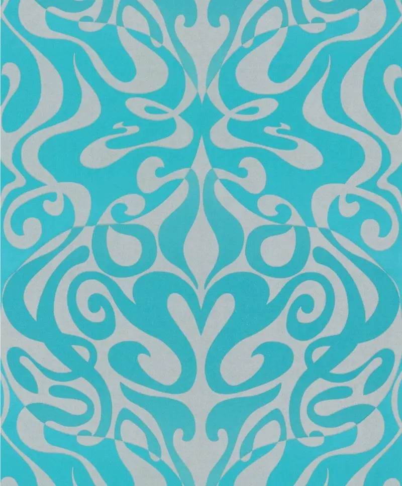 Cole & Son Wallpaper 69/7128.CS Woodstock Aqua