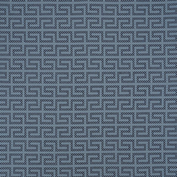 Schumacher Fabric 70235 A Maze Embroidery Cadet