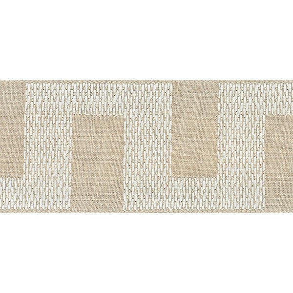 Schumacher Fabric Trim 70610 Matrix Tape Natural