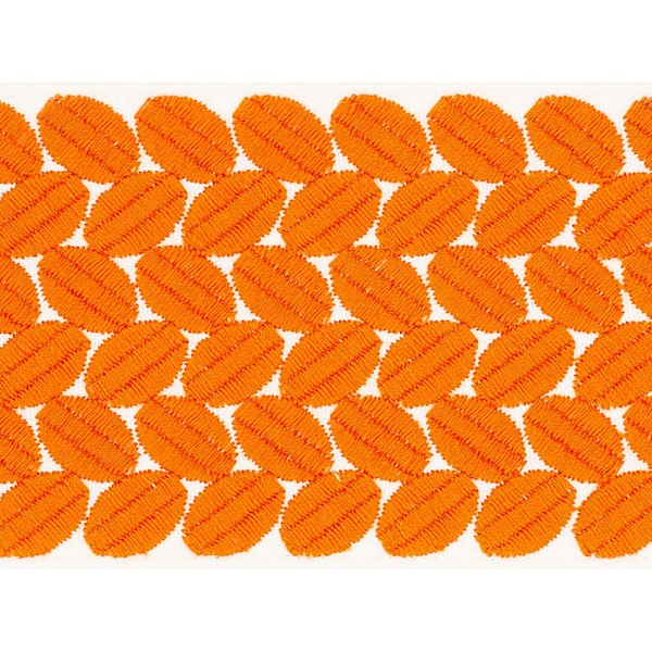 Schumacher Fabric Trim 70651 Berkeley Tape Orange