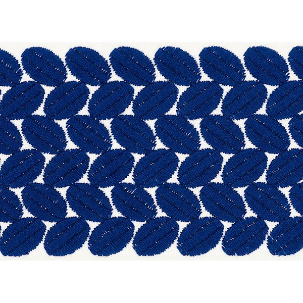 Schumacher Fabric Trim 70654 Berkeley Tape Blue