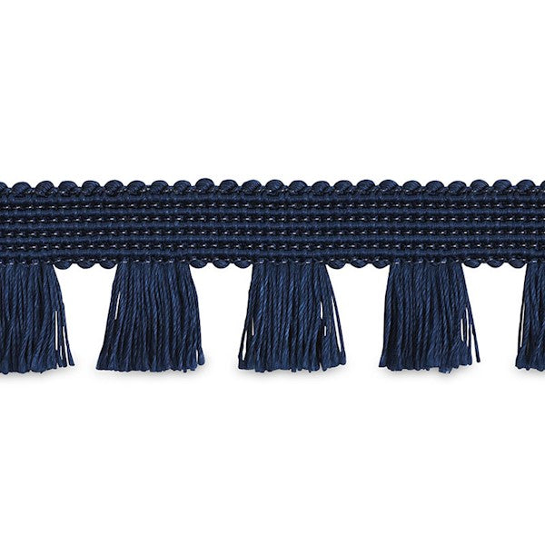 Schumacher Fabric Trim 70724 Bell Fringe Navy