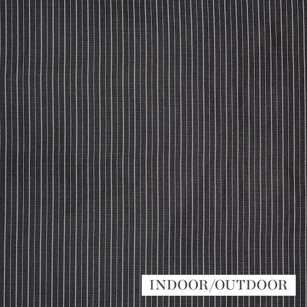 Schumacher Fabric 70891 Ostia Stripe Black & White