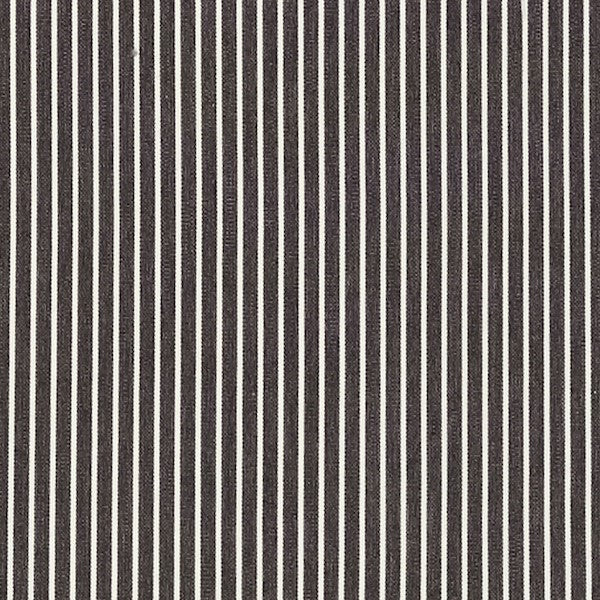 Schumacher Fabric 71300 Edie Stripe Black