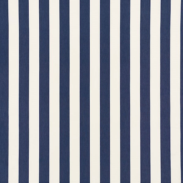 Schumacher Fabric 71323 Andy Stripe Navy