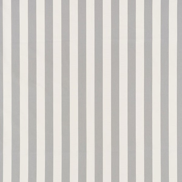 Schumacher Fabric 71351 James Stripe Grey