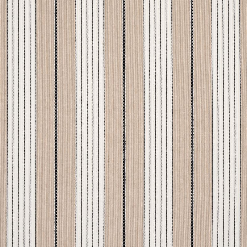 Schumacher Fabric 71375 Audrey Stripe Natural